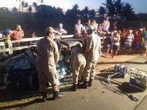 Um morre e cinco ficam feridos em grave acidente na AL-110