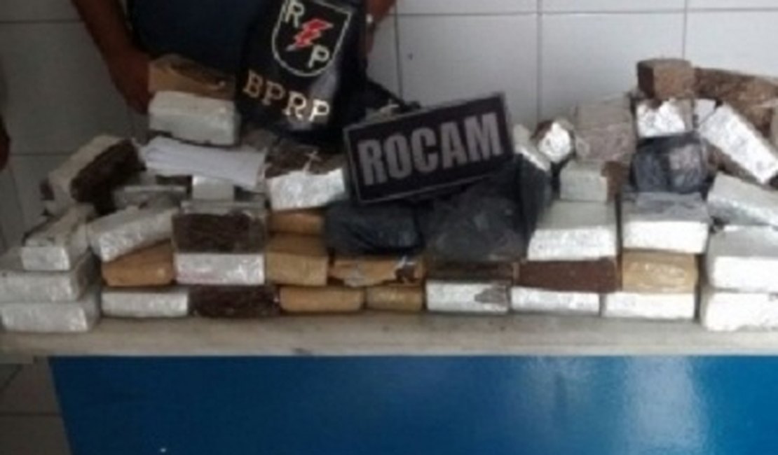 Menor é apreendido com 30 kg de maconha em Maceió