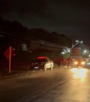 Veículo da SMTT de Maragogi colide contra cavalo na rodovia AL 101 Norte