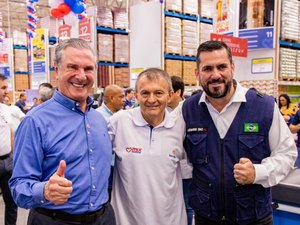 Após pedido de Collor, presidente do Grupo Mateus anuncia construção de loja em Arapiraca