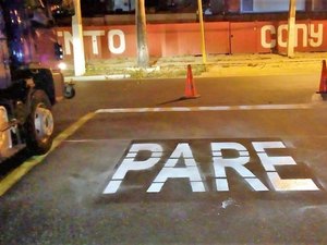 SMTT conclui sinalização horizontal em vias do Farol e Jatiúca