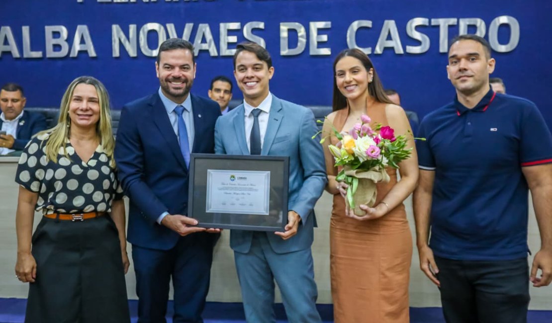 Vereador Brivaldo Marques é reconhecido como cidadão maceioense na Câmara Municipal