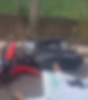 Motociclista morre ao colidir violentamente contra poste no município de Estrela de Alagoas