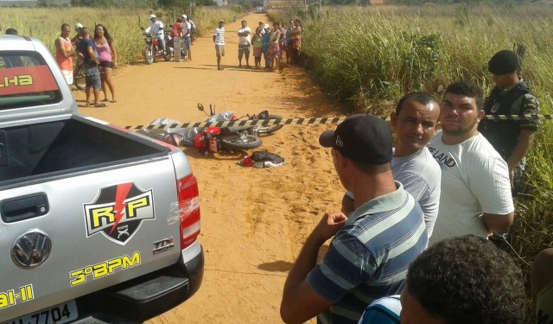 Mototaxista é executado a tiros na zona rural de Arapiraca