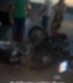 [Vídeo] Colisão entre motos deixa dois homens mortos na Rodovia  AL-115, ﻿nas proximidades de Igaci