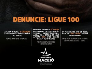 Dia de combate ao abuso sexual infantil terá ações em diversos pontos de Maceió