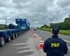 PRF realiza escolta do segundo transformador gigante em direção a Paraíba