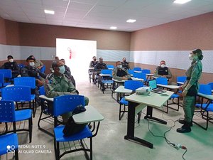 11º Batalhão de Polícia Militar realiza instrução sobre Comunicação Social