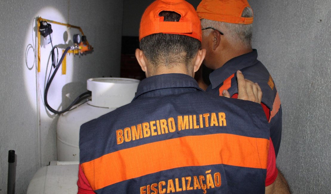 Corpo de Bombeiros atendeu 70 ocorrências envolvendo vazamento de gás