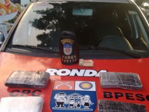 Paulista é preso com maconha próximo de escola em Maceió