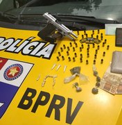 Gangue de assaltantes de Porto Calvo é presa com drogas na AL 465