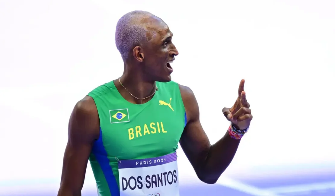 Piu no pódio! Alison dos Santos é medalha de bronze nas Olimpíadas de Paris