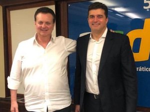 Rui Palmeira se encontra em Brasília com o presidente do seu partido