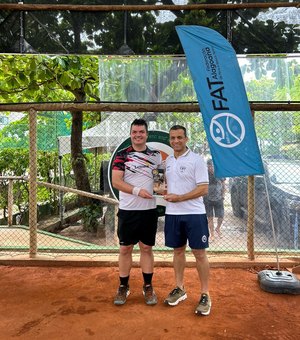 Gustavo Freire, atleta da LATENNIS, brilha no circuito Alagoano de tênis representando Arapiraca