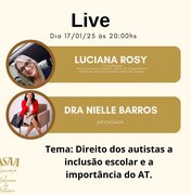 Advogada e psicopedagoga promovem live sobre inclusão escolar de crianças com autismo