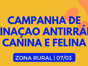 Equipes da Campanha antirrábica percorrem comunidades rurais de Pameira dos Índios