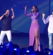 Ivete Sangalo relembra show com Paulinho, vocalista do Roupa Nova