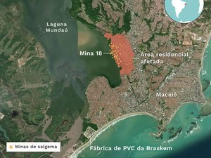 Defensoria Pública cobra Braskem por desvalorização de 22 mil imóveis em Maceió