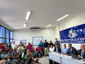 Marchantes fazem acordo com MP e aceitam deixar mercado durante reforma em Palmeira