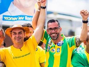 Leonardo Dias organiza mega motocarreata em apoio a Flávio Bolsonaro