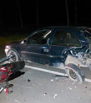 Acidente de trânsito deixa vítima fatal em Japaratinga