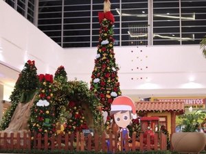 Papai Noel vai chegar de rapel em shopping de Arapiraca