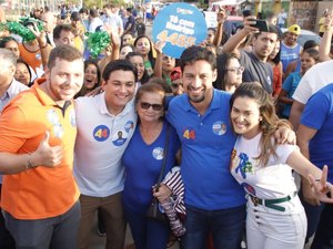 Rodrigo Valença lança candidatura ao lado de Rodrigo Cunha em São José da Laje