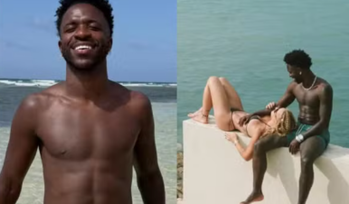 Vini Jr. exibe chamego com Virginia e agradece à família de Bob Marley