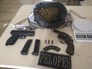 Homem é preso após atirar contra policiais do Pelopes em Santana do Ipanema