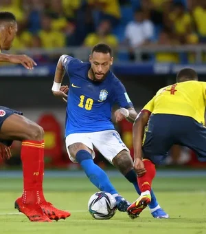 Colômbia encerra sequência de vitórias do Brasil em empate por 0 x 0