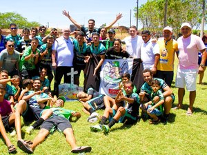 Manoel Teles é o campeão da 4ª Copa Rey9 de Futebol Society de Arapiraca