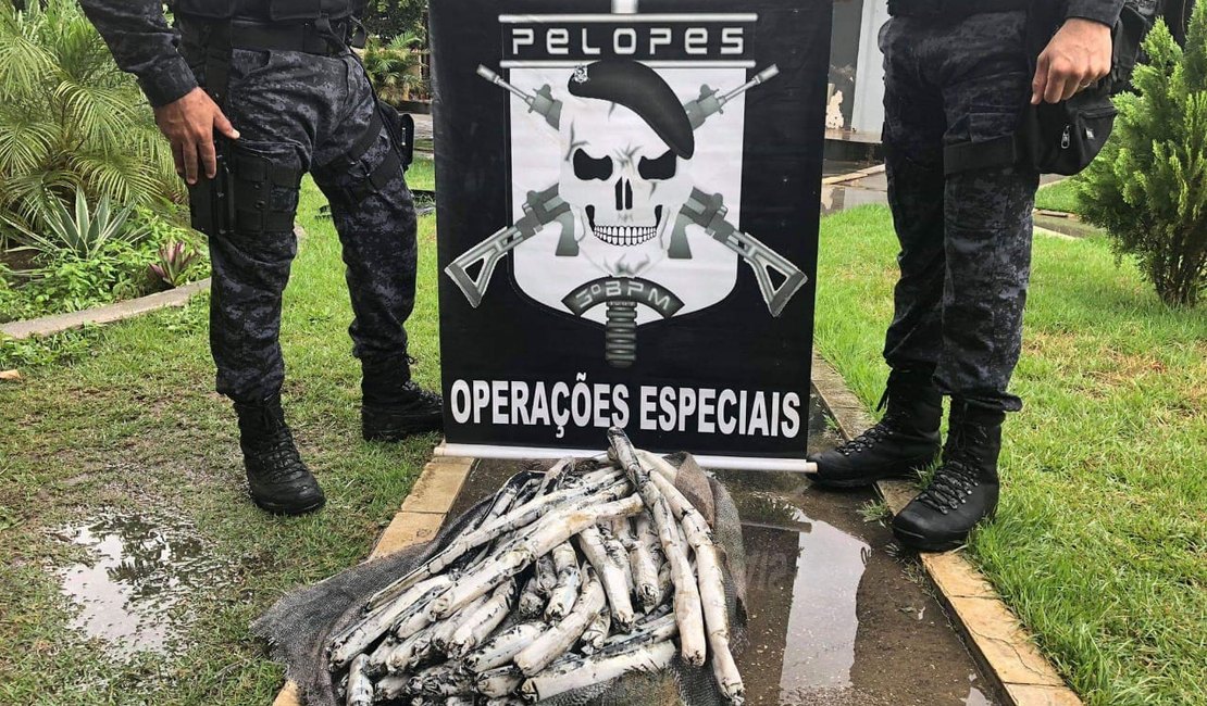 Polícia encontra 50kg de explosivos dentro de barragem em Arapiraca