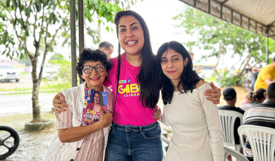 Deputada Gabi Gonçalves leva Gabinete Itinerante para Palmeira dos Índios no domingo (09)