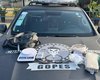PM combate o tráfico em Campo Alegre e apreende maconha, crack e cocaína