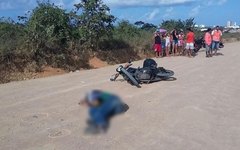Mototaxista é executado a tiros; polícia tenta colher informações e suspeita de latrocínio