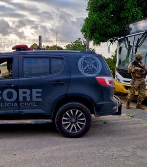 Quatro suspeitos de homicídio são presos em operação deflagrada em Marechal Deodoro