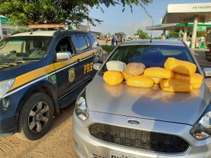 PRF prende homem e apreende mais de 10kg de maconha na BR 316