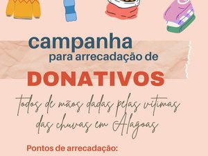 Sindilojas Arapiraca se une a outros sindicatos em campanha solidária pelas vítimas da chuva