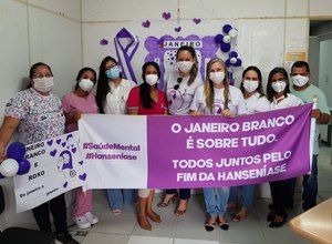 [Vídeos] Branco e roxo se unem para um janeiro de prevenção à saúde mental e à hanseníase em Arapiraca