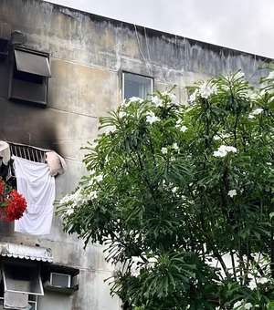 Duas crianças morrem tentando fugir de incêndio em apartamento no Recife