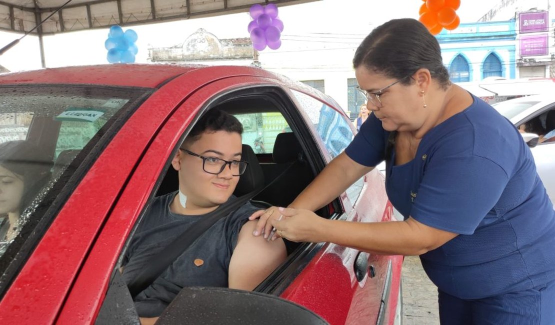 Campanha contra Covid e Influenza em Penedo aplica 792 doses em maio