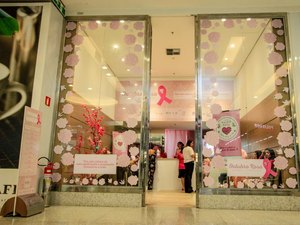 Maceió Rosa: camisetas estão à venda nos shoppings