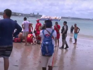 Mulher morre afogada na praia da Ponta Verde