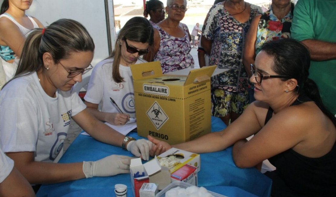 Bosque das Arapiracas recebe Dia D de conscientização e alerta sobre diabetes