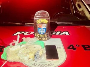 Polícia apreende quase 1 kg de cocaína em plantação de bananeira em Maceió
