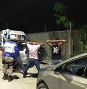 Operação Lei Seca prende quatro condutores por embriaguez, em Rio Largo