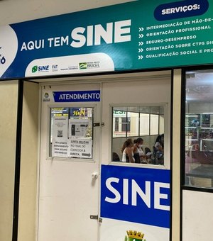 Secretaria do Trabalho disponibiliza 1.254 vagas de emprego pelo Sine Maceió
