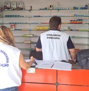 Vigilância Sanitária interdita farmácia por venda irregular de medicamentos