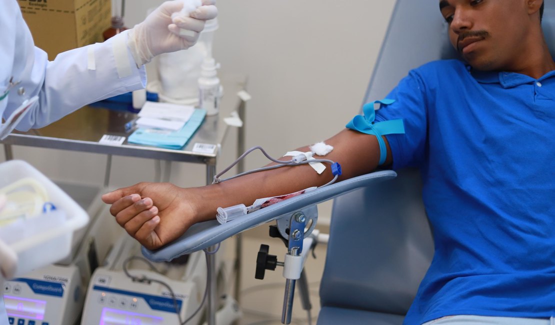 Hemoal coleta sangue no município de Rio Largo nesta quarta-feira