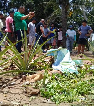 [Vídeo] Homem é executado com tiro de espingarda na zona rural de Taquarana 